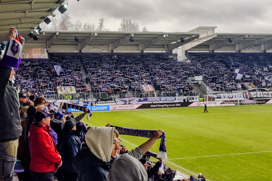 FC Erzgebirge Aue – TSV 1860 München – Bild 20