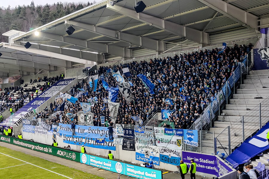 FC Erzgebirge Aue – TSV 1860 München – Bild 31