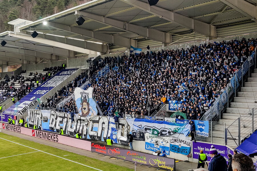 FC Erzgebirge Aue – TSV 1860 München – Bild 21