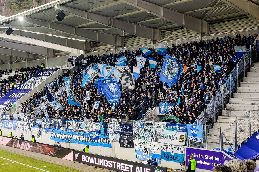 FC Erzgebirge Aue – TSV 1860 München – Bild 29