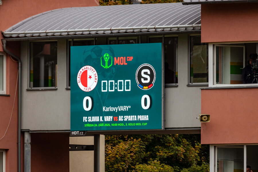 FC Slavia Karlovy Vary – AC Sparta Praha – Bild 6