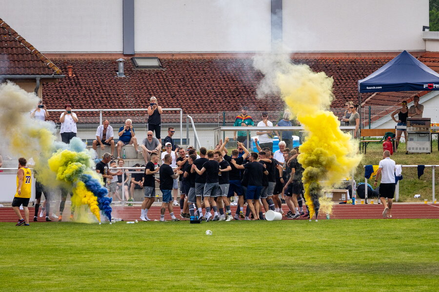 Hainichener FV Blau-Gelb 46 – TSV Falkenau – Bild 4