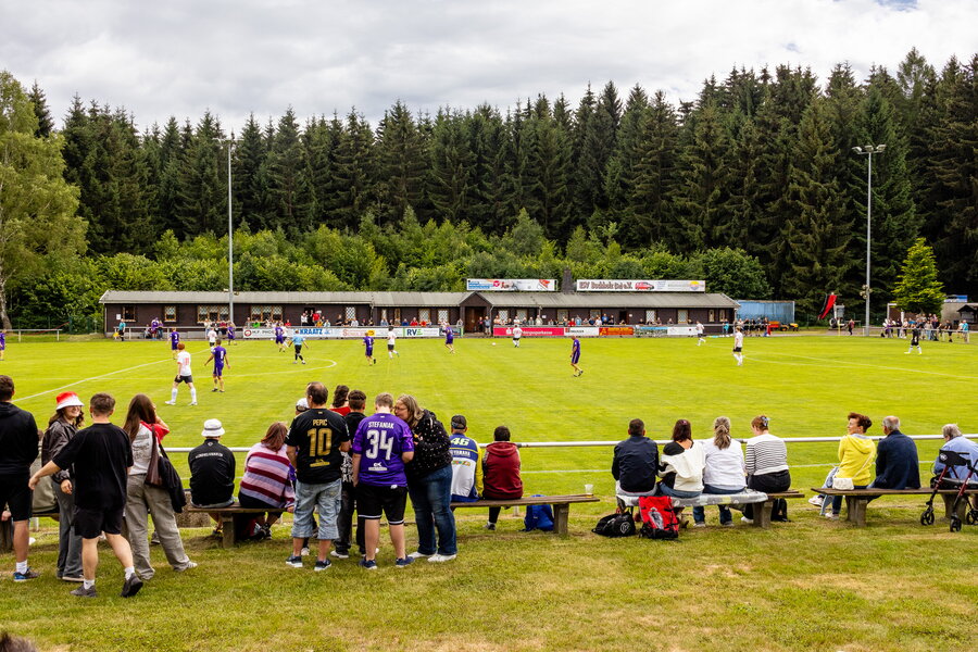 ESV Buchholz Allstars – FC Erzgebirge Aue Traditionsmannschaft – Bild 6