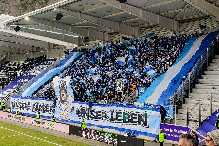 FC Erzgebirge Aue – TSV 1860 München – Bild 24
