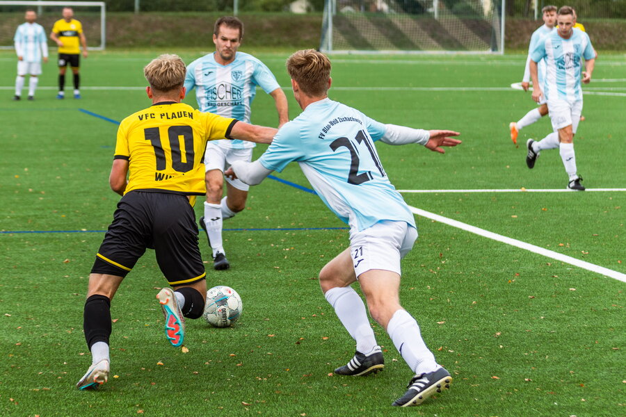 FV Blau-Weiß Zschachwitz – VFC Plauen – Bild 3