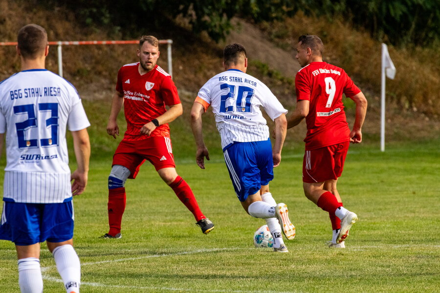 FSV Wacker Dahlen – BSG Stahl Riesa – Bild 18