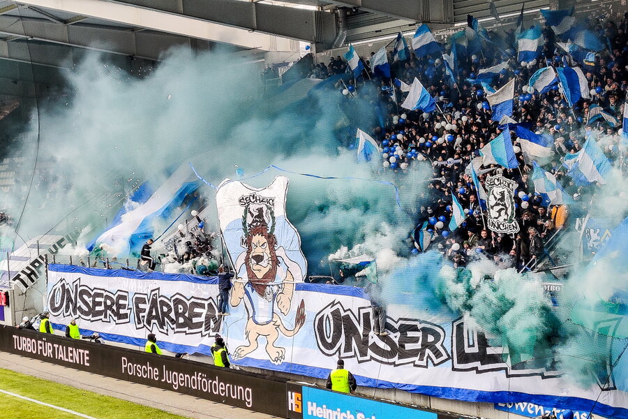 FC Erzgebirge Aue – TSV 1860 München – Bild 8
