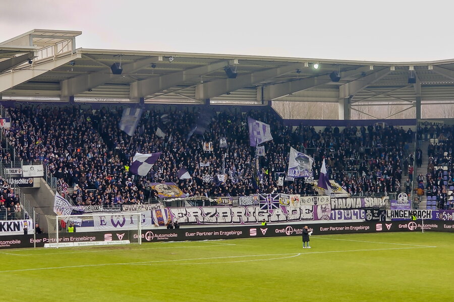 FC Erzgebirge Aue – TSV 1860 München – Bild 18