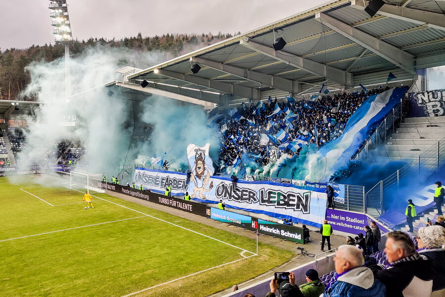 FC Erzgebirge Aue – TSV 1860 München – Bild 7